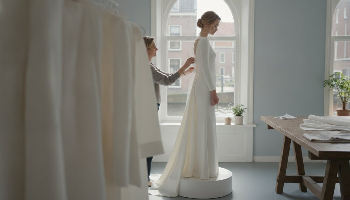 Luxe bruidsjurk ontwerper: fabels en feiten over jouw droomjurk op maat